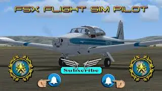 Landing the Ryan Navion at Meadows Airport in FSX