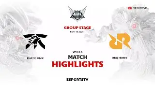 Fnatic ONIC vs RRQ Hoshi HIGHLIGHTS MPL ID S14 | RRQ VS FNOC ESPORTSTV