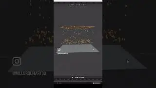 Simple rain Blender tutorial