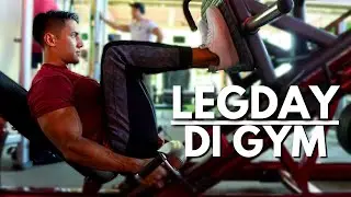 LATIHAN OTOT KAKI DI GYM |LEGDAY