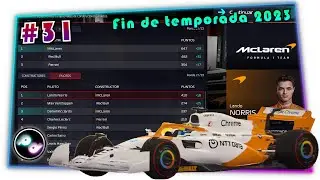 Final de la temporada 2023 de F1 Manager | #31