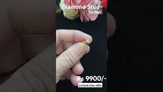 Real Diamond Studs for Men at Factory Price 