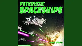 Squadron of Hero Space Fighters Pass By