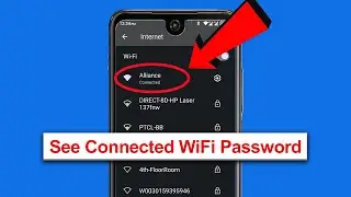 How to See Connected WiFi Password on Android Mobile | See connected WiFi password