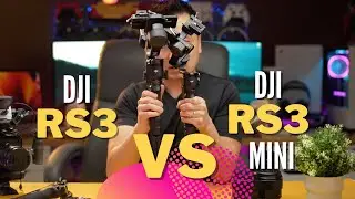 COMPARING DJI RS3 vs DJI RS3 Mini Gimbal - My Experience with it on Sony a7C & A7 IV