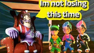 NEIGHBOR IS NOT LOSING THIS TIME IN THIS MATCH IN SECRET NEIGHBOR