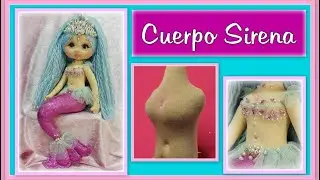 HACEMOS EL CUERPO CON TE-TIS Y BRAZOS DE LA SIRENA  video - 590