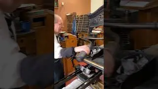Howard prints a tiny rabbit for National Rabbit Week (week of June 24-28)