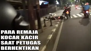 Segerombolan Remaja Ini Mencoba Melarikan Diri Saat Dihampiri Petugas Di Tanah Kusir - 86
