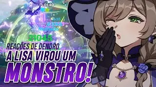 A LISA VIROU um MONSTRO com DENDRO! Dendro NÃO É RUIM! | GENSHIN IMPACT