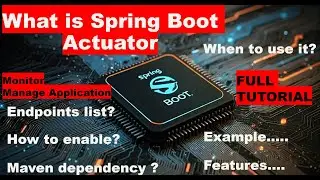 What is Spring Boot Actuator | when to use | Endpoints | SpringBoot Monitoring | Tutorial 