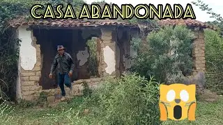 fui hoje em uma casa abandonada 😯
