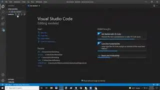 how to create HTML website in Visual Studio Code