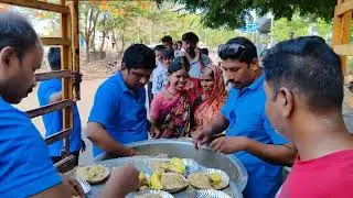 Every one has problems.. let's help each other.. Donate to needy camp: food and fruits distribution
