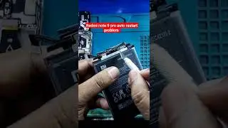 How to redmi note 9 pro  auto restart problem #disassembly #shortvideo