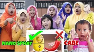 TANTANGAN JANGAN SAMPAI SALAH PILIH NANO SPRAY PART 1 | CHIKAKU CHANNEL