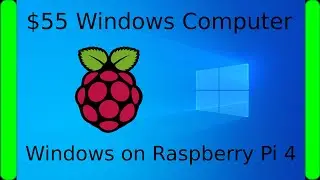 The $55 Windows computer. Raspberry Pi 4 has surprising performance running Windows 10 with WoR.