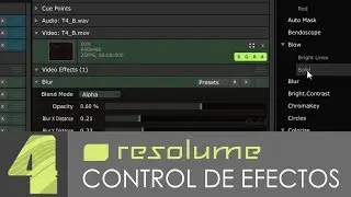 Los efectos en Resolume | moon-brain.com