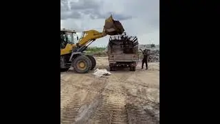 Погрузка газели. А так можно было?? 😂