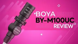 BOYA BY-M100UC Miniature Condenser Mic Review