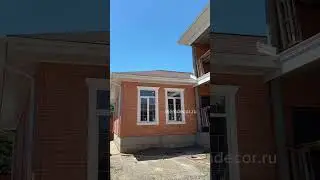 Новый объект в г. Грозный, оформлен фасадным декором Джем