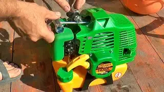 Не заводится мотокоса Procraft бензиновый триммер. Как завести мотокосу ?