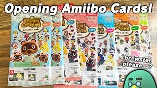 Let's Open SO MANY Animal Crossing Amiibo Cards