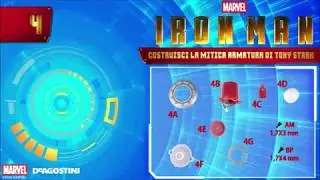 Costruisci il tuo Iron Man De Agostini - tutorial 4° uscita: il reattore ARC
