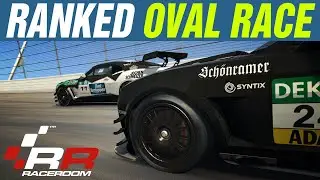 This was SCARY! // RANKED OVAL Online Race