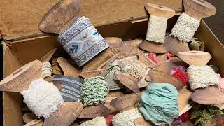 TUTORIAL - organize with me - ribbons, laces ...