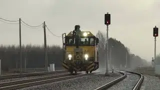Дрезина ТКА8-564 на ст. Вастсе-Куусте / TKA8-564 draisine in Vastse-Kuuste station