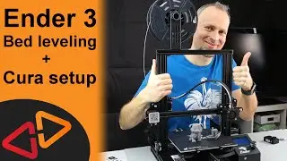Ender 3 Bed leveling and Cura setup
