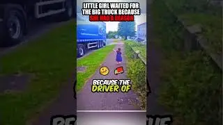 Little Girl Waits for the Same Truck Every Day ❤
