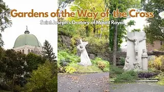Outdoor Stations of the Cross at St. Joseph's Oratory of Mont Royal Montreal Quebec | Catholic