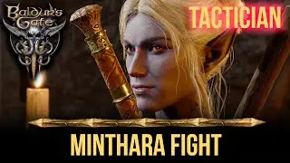 Baldurs Gate 3 - Minthara in Goblin Camp (No Cheese) - Tactician Difficulty
