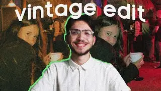 EDIÇÃO VINTAGE NO LIGHTROOM - lightroom photo editing | vintage photo editing | design