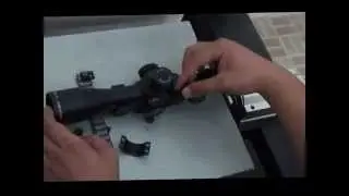 Краш-тест Прицела 4-14X44 FFP Китай / aizeng.ru