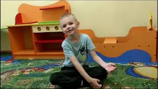 Английский в детском саду. Рассказ о себе. Мите 6 лет.