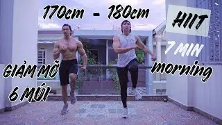 [PHÁT TRIỂN CHIỀU CAO] 6 BÀI TẬP GIÚP TĂNG CHIỀU CAO VÀ ĐỐT MỠ HIỆU QUẢ- HIIT WORKOUT