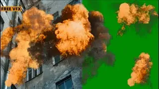 Explosion Green Screen 4k | Stock footage