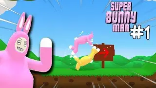 THE POWER OF INFINITY | Let's Play Super Bunny Man Co-op Part 1