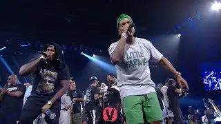 Jadakiss, Styles P, and Sheek Louch perform 
