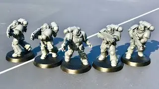 Primaris Space Marine Intercessor Squad A: Model, Build and Tactics Review for WH40K 8th Edition