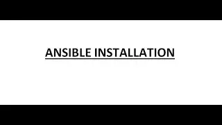 Ansible tutorial for beginners -  - How to Install Ansible on Cent OS 7 - Step By Step Practicals