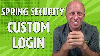 Spring Security Custom Login Form (Using Tailwind CSS)