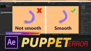 After Effects Tutorial - How to Make a Smooth Rig with Puppet Tool 🔥🔥
