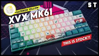 XVX MK61 60% Wireless Mechanical Keyboard Review - Gateron Yellow | Samuel Tan
