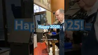 Happy New Year and welcome 2025 from our Museum! Howard prints a New Year’s cartoon from 1968.