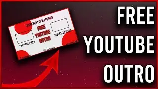 FREE YOUTUBE OUTRO | VEGAS PRO 15 | SV FX