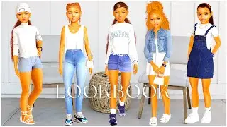 CHILD LOOKBOOK | CC LINKS | SIM DOWNLOAD || SIMS 4